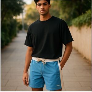 Rhythm Men's Blue Surf Board Shorts NWT sz 32